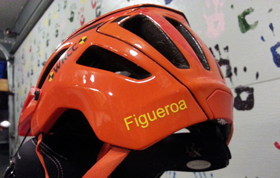 Custom Lettering For Bike Helmet