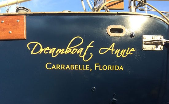 Custom Boat Name Custom Boat Name
