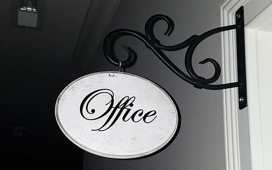 Custom Signs Made With Vinyl Lettering