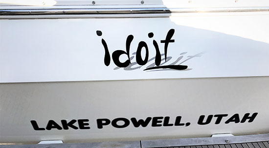 Custom Vinyl Lettering For Boat Name And Port Custom Vinyl Lettering For Boat Name And Port