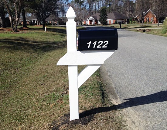 Custom Vinyl Mailbox Numbers Custom Vinyl Mailbox Numbers