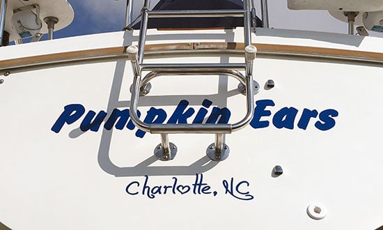 Custom Vinyl Lettering For Boat Name Custom Vinyl Lettering For Boat Name
