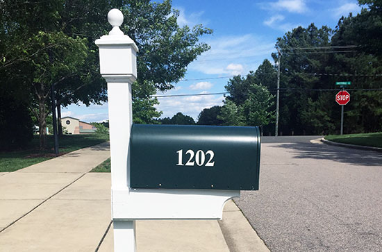 Custom Vinyl Numbers For Mailbox Custom Vinyl Numbers For Mailbox