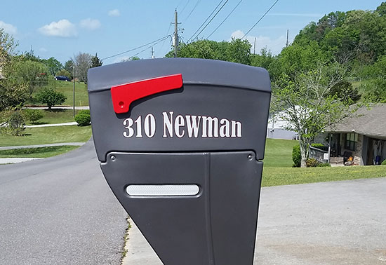 Custom Vinyl Lettering For Mailbox Custom Vinyl Lettering For Mailbox
