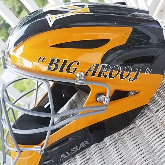 Custom Helmet Lettering Custom Helmet Lettering