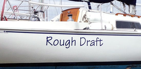 Custom Vinyl Boat Name Custom Vinyl Boat Name