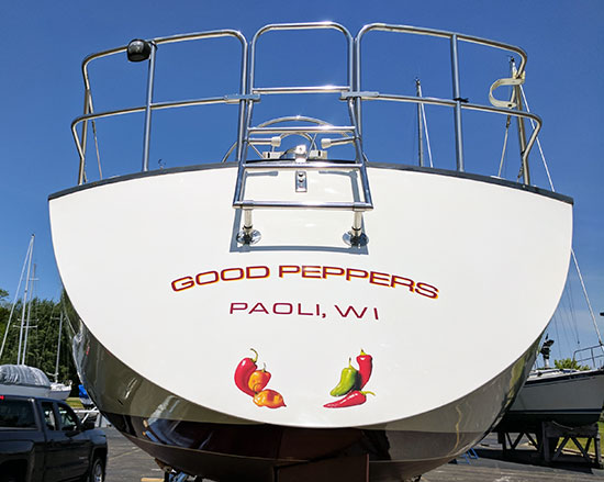 Custom Vinyl Boat Name Custom Vinyl Boat Name