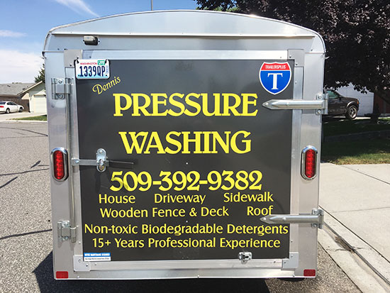 Custom Vinyl Lettering For Company Trailer Custom Vinyl Lettering For Company Trailer