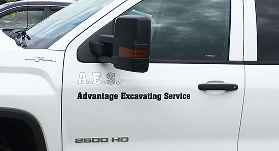 Custom Vinyl Lettering For Work Vehicle Custom Vinyl Lettering For Work Vehicle