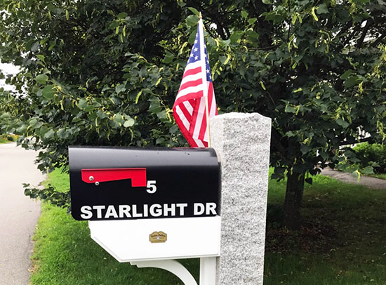 Custom Vinyl Address For Mailbox Custom Vinyl Address For Mailbox