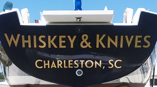 Custom Vinyl Boat Lettering Custom Vinyl Boat Lettering