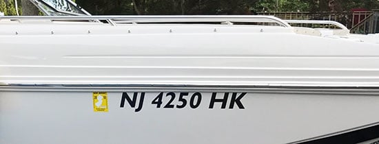 Custom Vinyl Boat Registration Numbers Custom Vinyl Boat Registration Numbers