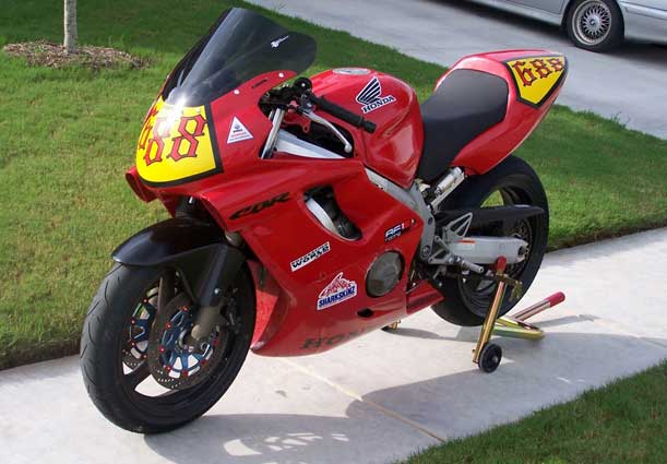 Custom Vinyl Numbers for a Race Motorcycle Custom Vinyl Numbers for a Race Motorcycle