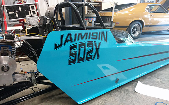 Custom Vinyl Decal For Dragster Custom Vinyl Decal For Dragster