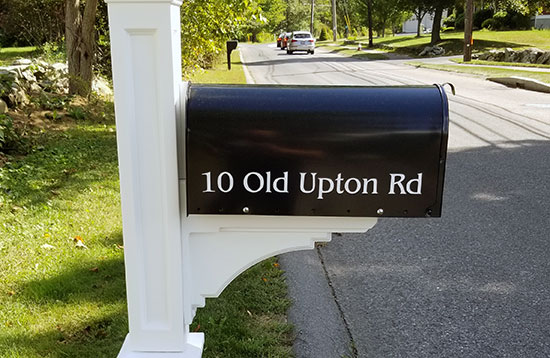 Custom Vinyl Lettering For Mailbox Custom Vinyl Lettering For Mailbox