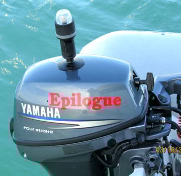 Lettering on a boat Lettering on a boat
