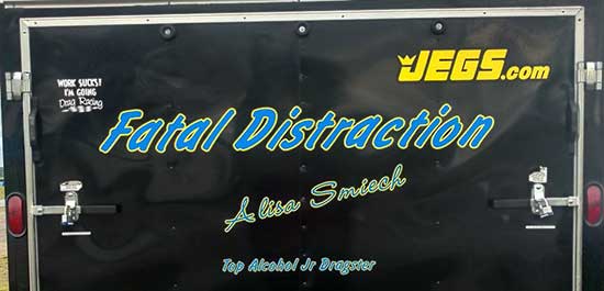 Custom Racing Trailer Lettering Custom Racing Trailer Lettering