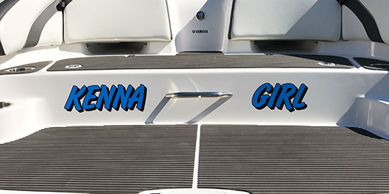 Custom Boat Name Custom Boat Name
