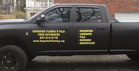 Custom Vinyl Lettering For Work Vehicle Custom Vinyl Lettering For Work Vehicle