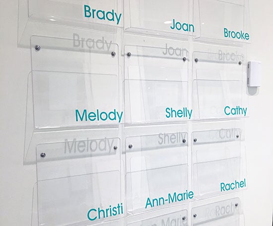 Custom Vinyl Names For Office Mailboxes Custom Vinyl Names For Office Mailboxes