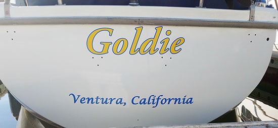 Custom Vinyl Lettering For Boat Name Custom Vinyl Lettering For Boat Name