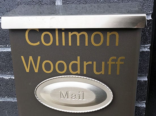Cusotm Vinyl Lettering For Mailbox Cusotm Vinyl Lettering For Mailbox