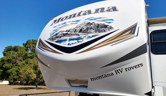 Custom Vinyl Lettering For RV Custom Vinyl Lettering For RV