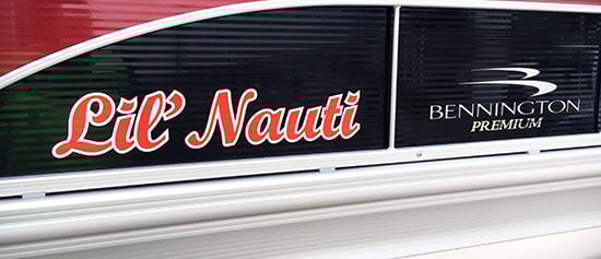 Custom Vinyl Boat Lettering Custom Vinyl Boat Lettering