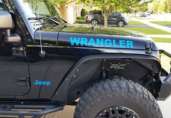 Custom Vinyl Lettering For Jeep Custom Vinyl Lettering For Jeep