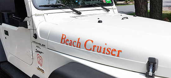 Custom Vinyl Lettering For Jeep Custom Vinyl Lettering For Jeep