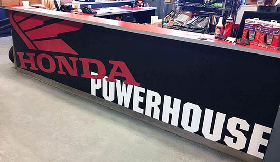 Custom Vinyl Decals For Counter Sign Custom Vinyl Decals For Counter Sign