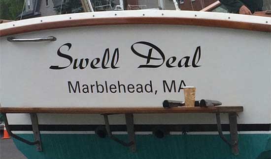 Boat Name Decal Boat Name Decal