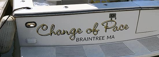 Boat Lettering Boat Lettering