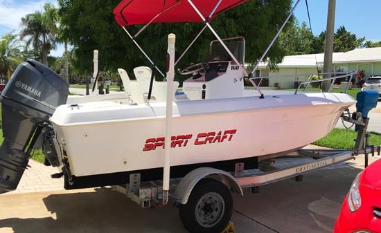 Vinyl lettering for a boat Vinyl lettering for a boat