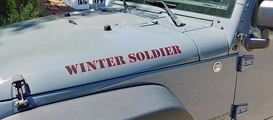 Custom Vinyl Lettering For Jeep Custom Vinyl Lettering For Jeep