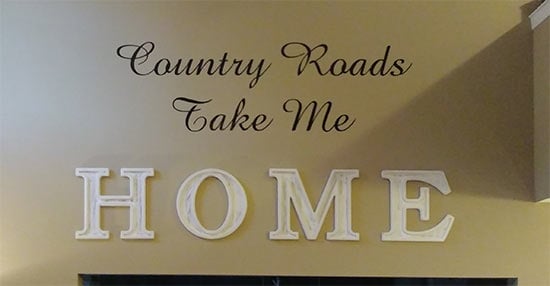 Adhesive vinyl wall lettering Adhesive vinyl wall lettering