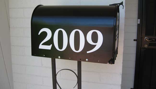 Mailbox Numbers Mailbox Numbers