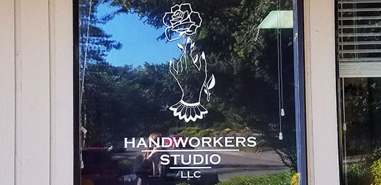 Submitted by: Zoe Kolln, Olympia, WA Custom Vinyl Window Decals