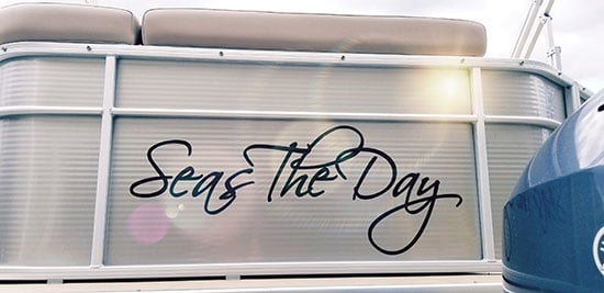 Custom Vinyl Lettering For Boat Name Custom Vinyl Lettering For Boat Name