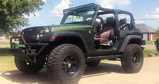 Cusotm Vinyl Jeep Lettering Cusotm Vinyl Jeep Lettering