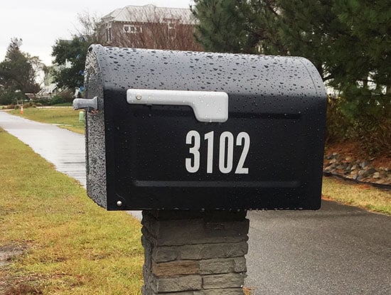 Custom Vinyl Numbers For Mailbox Custom Vinyl Numbers For Mailbox
