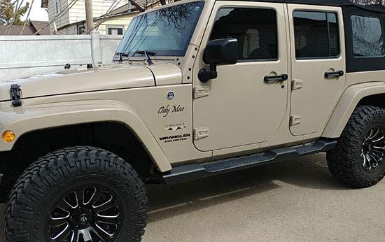 Custom Vinyl Lettering For Jeep Custom Vinyl Lettering For Jeep