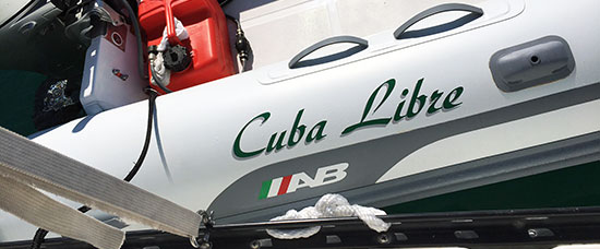 Custom Vinyl Decal For Boat Tender Custom Vinyl Decal For Boat Tender