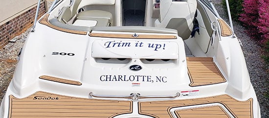 Cuatom Vinyl Boat Lettering Cuatom Vinyl Boat Lettering