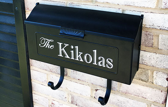 Custom Vinyl Lettering For Mailbox Custom Vinyl Lettering For Mailbox