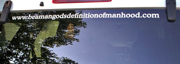 Custom vehicle lettering Custom vehicle lettering