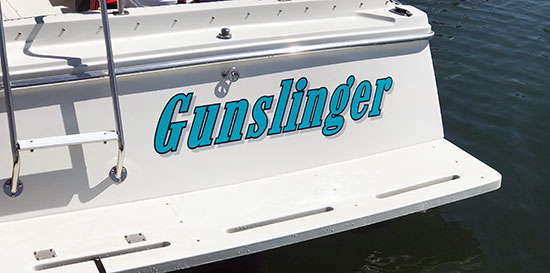 Custom Vinyl Lettering For Boat Name Custom Vinyl Lettering For Boat Name
