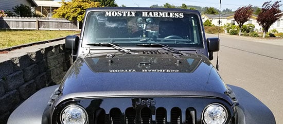 Custom Vinyl Lettering For Jeep Whindshield Custom Vinyl Lettering For Jeep Whindshield