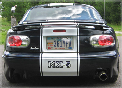 Custom lettering on a vehicle Custom lettering on a vehicle