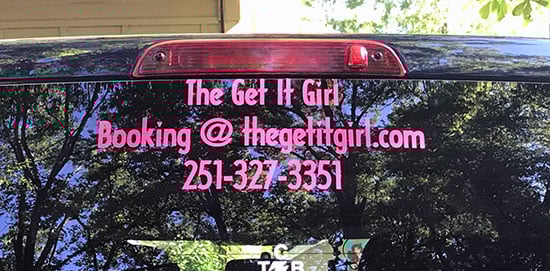 Custom Vinyl Lettering For Vehicle Window Custom Vinyl Lettering For Vehicle Window
